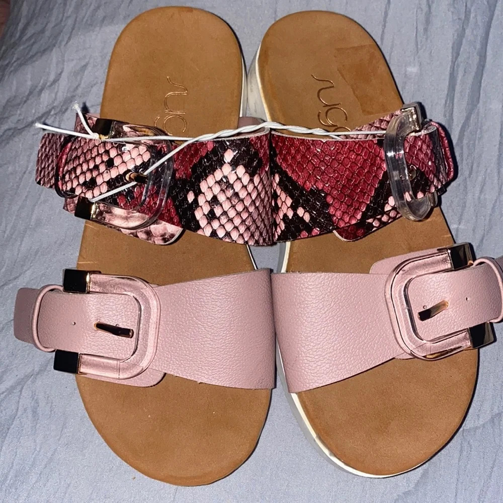 Girls Birkenstock style sandals by Sugar